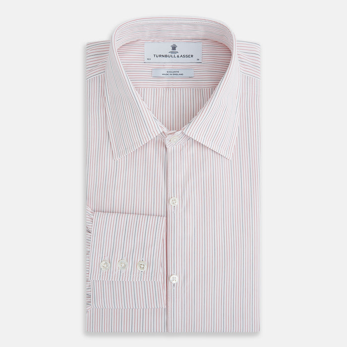 Red Hairline Stripe Westminster Shirt Image 4