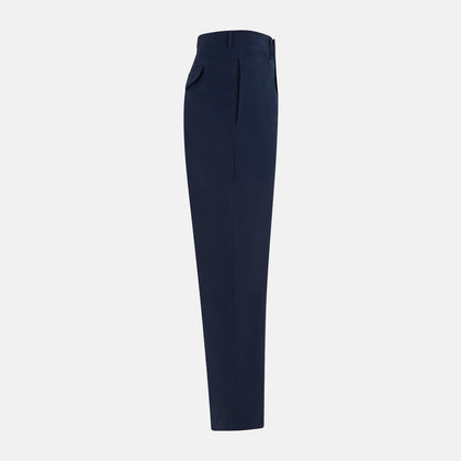 Navy Winston Trousers Image 3
