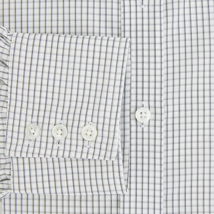 Midnight Blue Multi Check Mayfair Shirt Image 3
