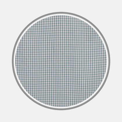Dark Green Tattersall Check  Fabric