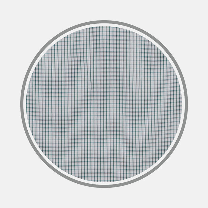 Dark Green Tattersall Check  Fabric