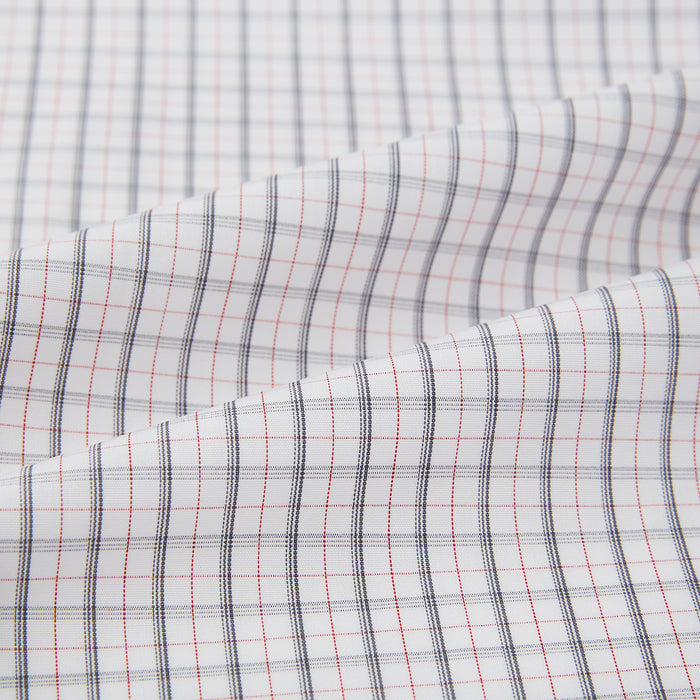 Blue and Red Graph Check Westminster Shirt Image 6