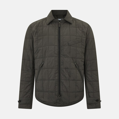 Battersea Shadow Grey Quilted Jacket