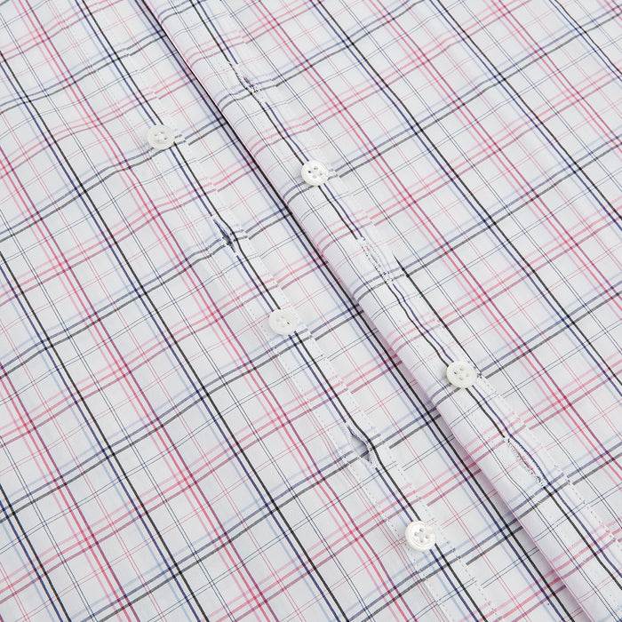 Purple and Blue Multi Check Westminster Shirt Image 6