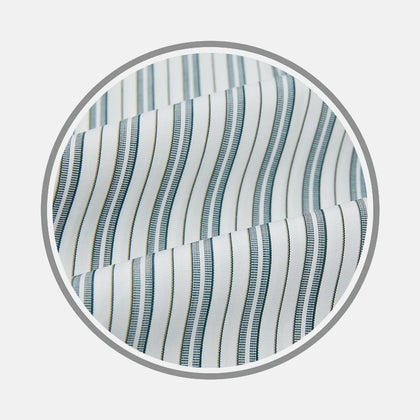 Green Double Stripe Fabric