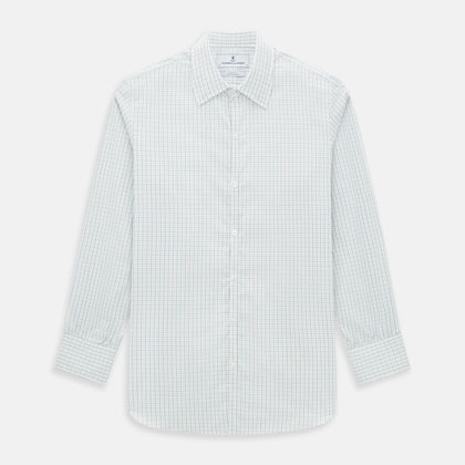 Turquoise and Red Multi Check Westminster Shirt