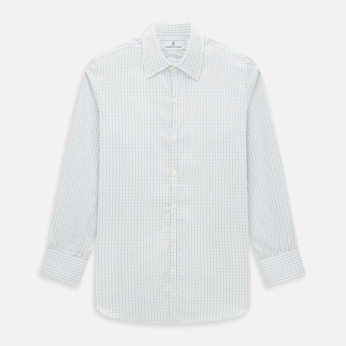 Turquoise and Red Multi Check Westminster Shirt