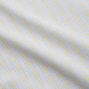 View 4 of product The Turnbull & Asser Yellow Multi Check Cotton Regular Fit Mayfair Shirt features a long-sleeved, button-up design with yellow and blue plaid, pointed collar, and buttoned cuffs, laid flat on a white background.