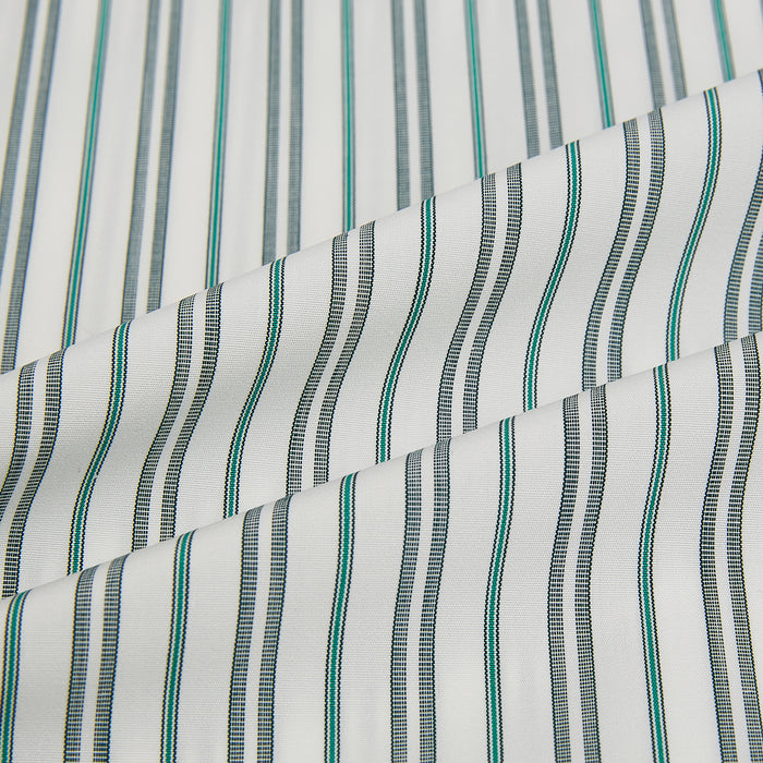 Forest Green Multi Stripe Mayfair Shirt Image 5