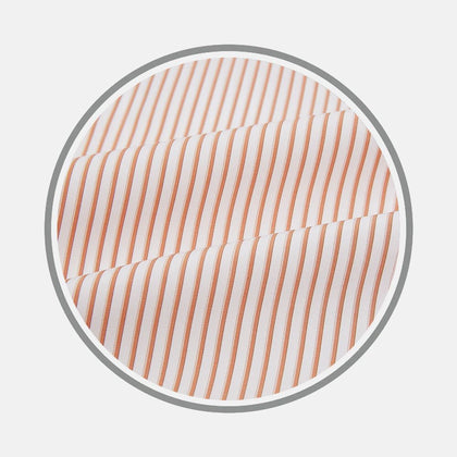 Orange Multi Stripe Fabric