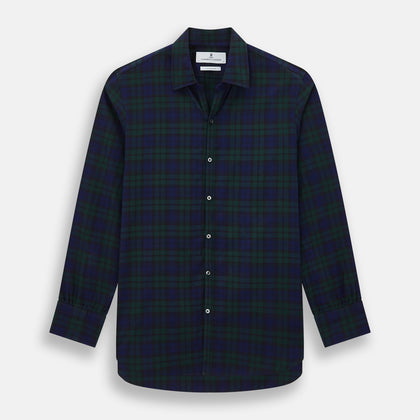 Black Watch Tartan Windsor Shirt