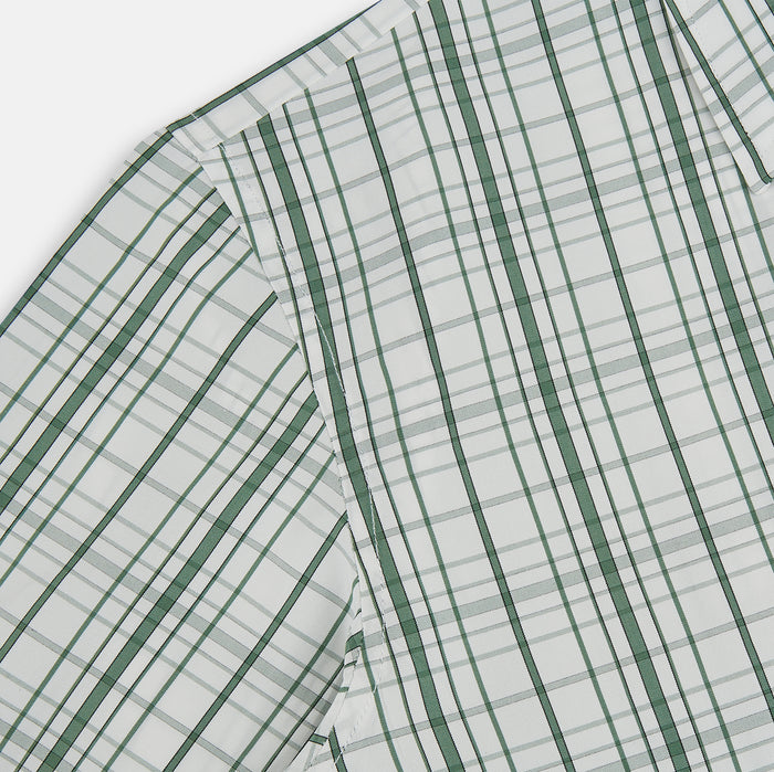 Sage Green Plaid Check Westminster Shirt Image 5