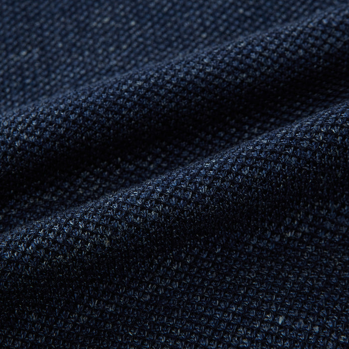 Navy Linen Blend Cambridge blazer Image 4