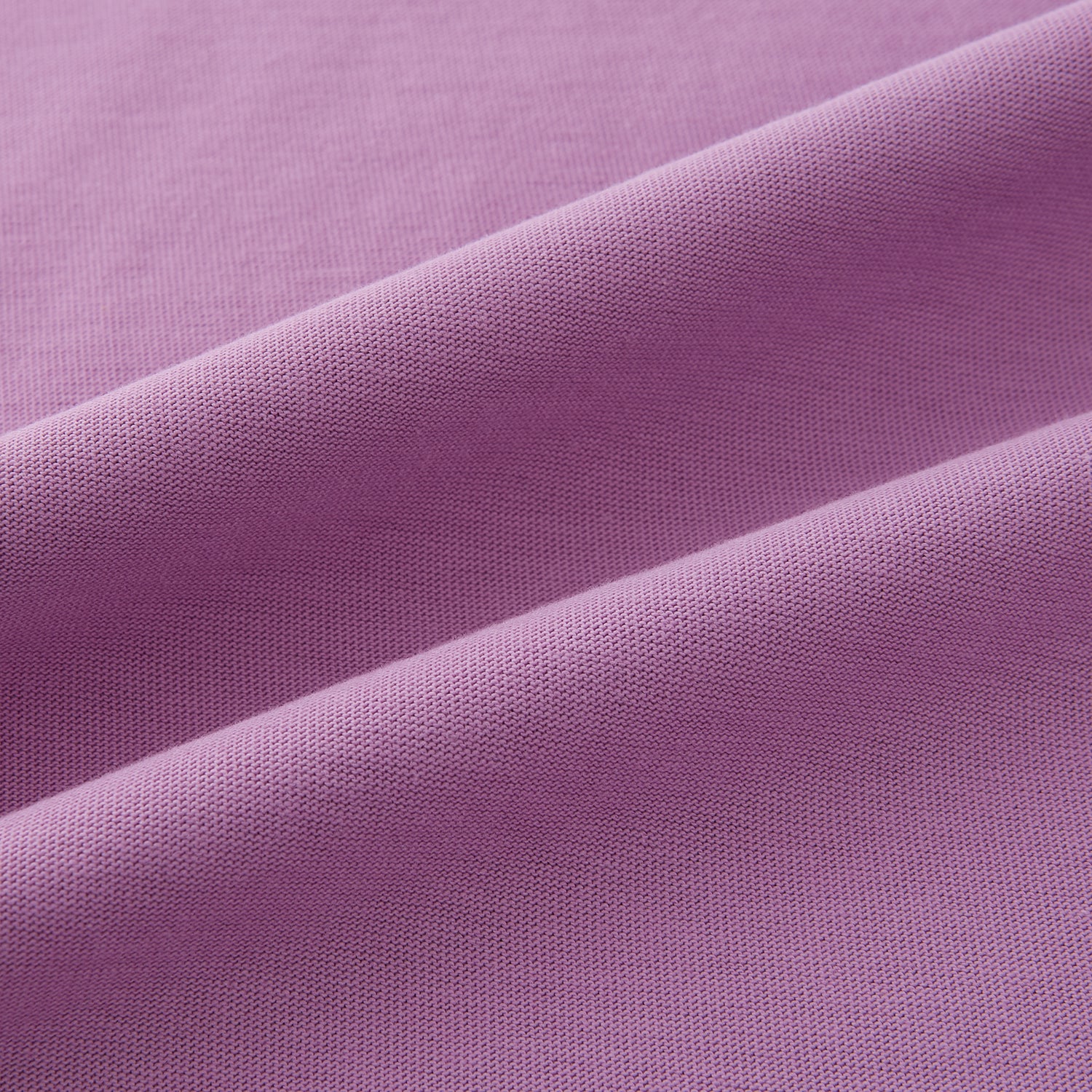 View 6 of product The Turnbull & Asser Mulberry Short-Sleeve T-shirt, shown on a white background, features a crew neck and clean lavender design with no logos or patterns, making it an ideal choice for everyday wear.