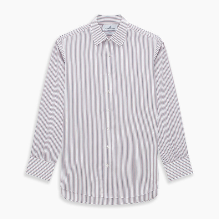Red Multi Stripe Mayfair Shirt Image 6