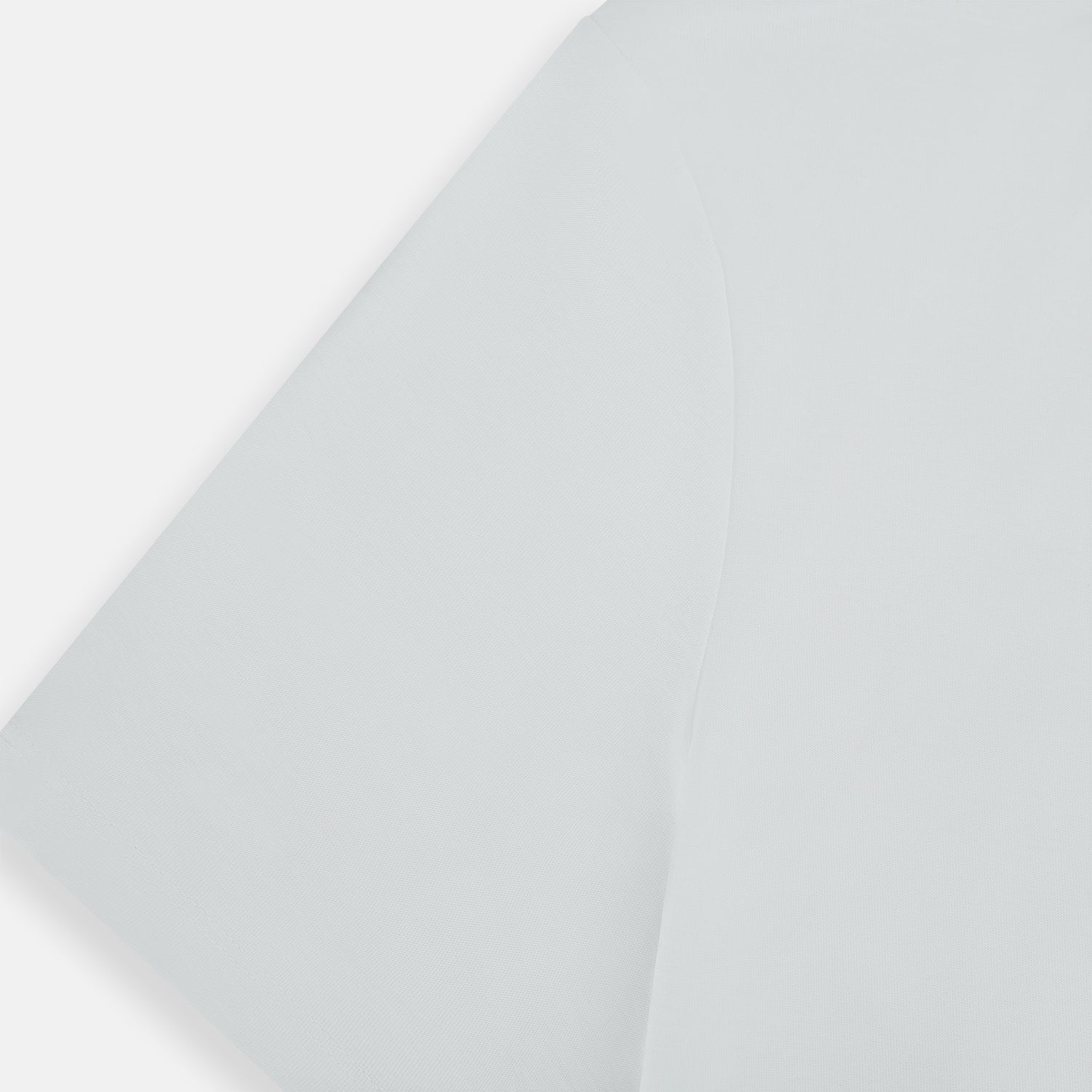 View 4 of product Turnbull & Asser’s White Short-Sleeve T-shirt, shown on a white background, features a classic crew neck and minimalist design without logos or patterns—ideal for versatile everyday wear.