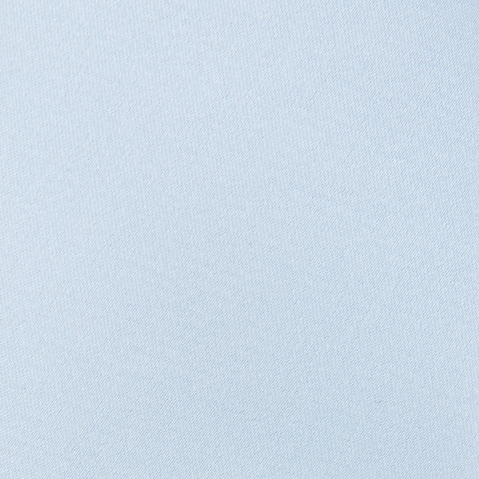 View 3 of product The Turnbull & Asser Plain Woven Satin Silk Tie, in light blue, is neatly rolled and displayed on a plain white background—an essential accessory for refined style.