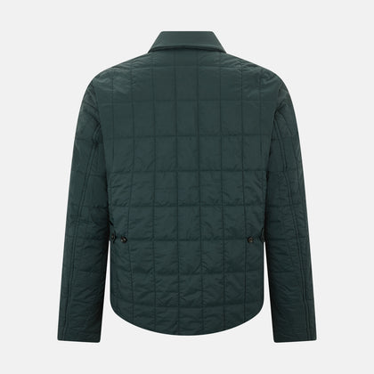 Battersea Forest Green Quilted Jacket Image 2