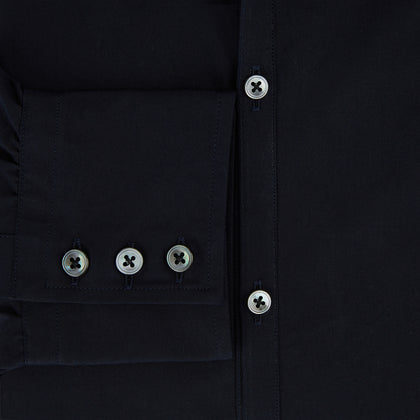 NAVY BLUE WINDSOR SHIRT Image 3