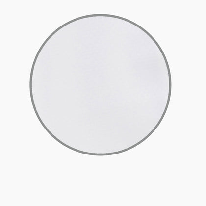 White Mini Square Cotton Fabric Image 2