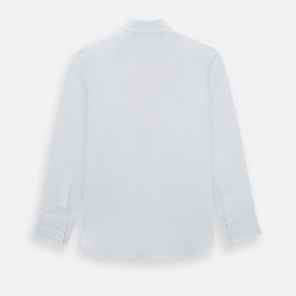 White Linen Westminster Shirt Image 2