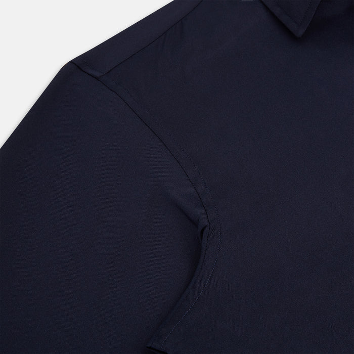 Navy Twill Windsor Shirt Image 5
