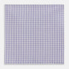 View 1 of product The Turnbull & Asser Purple Micro Shadow Check Hand-Rolled Handkerchief, crafted in England, features a checkered purple and white pattern with fine hand-rolled edges.