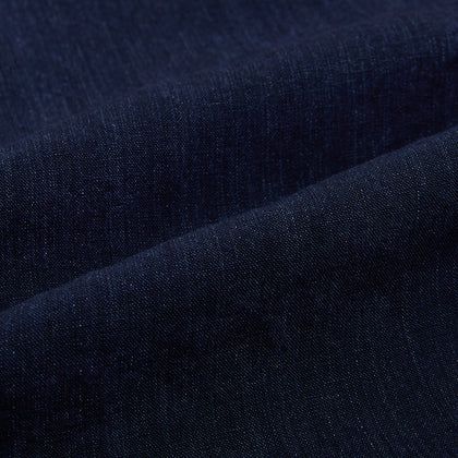 Navy Linen Westminster Shirt Image 7