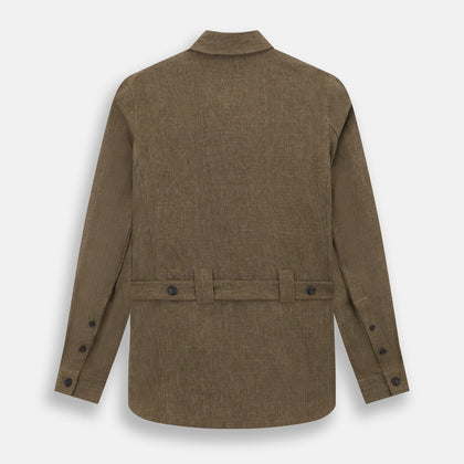 Pine Cone Linen Holland Shacket Image 2