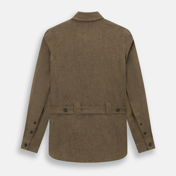 Pine Cone Linen Holland Shacket Image 2
