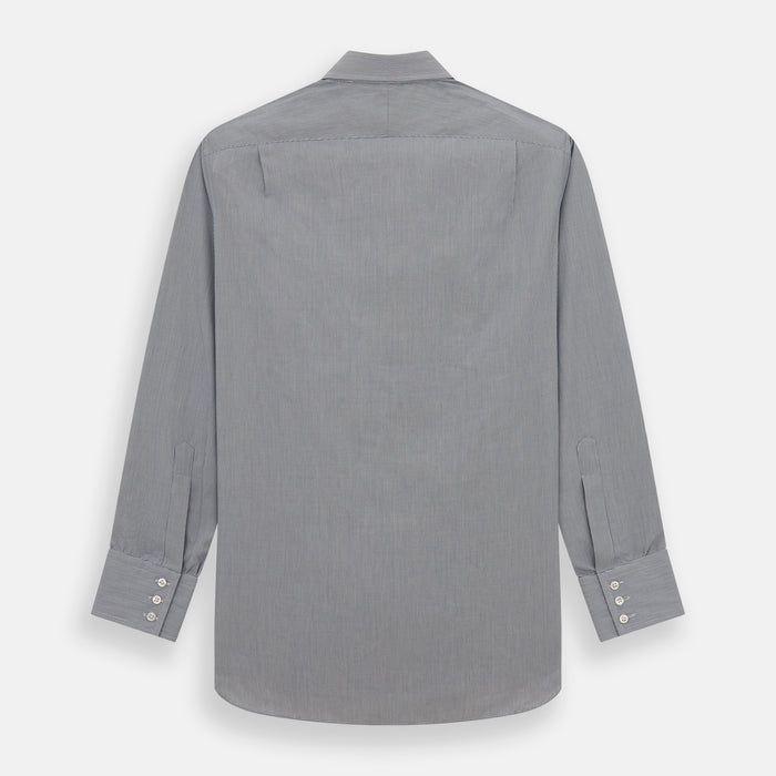 Blue Fine Stripe Mayfair Shirt Image 2