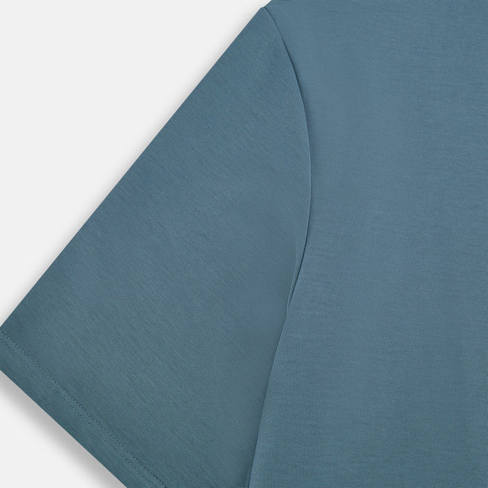 Pale Blue Short-Sleeve T-shirt Image 3
