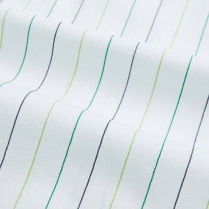 Green Wide Pinstripe Mayfair Shirt Image 5