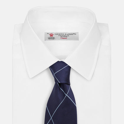 WINDOW PANE NAVY RIVER TIE Image 1