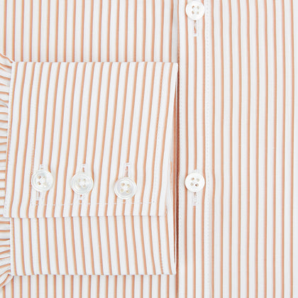 Orange Multi Stripe Westminster Shirt Image 3