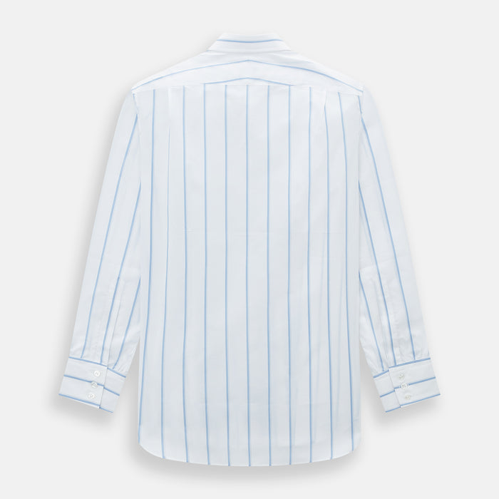 Colony Blue Track Stripe Mayfair Shirt Image 2