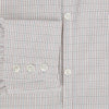 View 4 of product A long-sleeved, button-down BURGUNDY AND GREEN DOUBLE GRID CHECK WESTMINSTER SHIRT by Turnbull & Asser, featuring a classic collar and elegant check pattern—an outstanding piece of British craftsmanship.