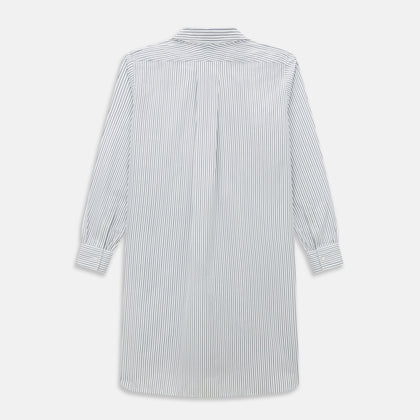 Brown Multi Stripe Quarzo Nightshirt Image 2