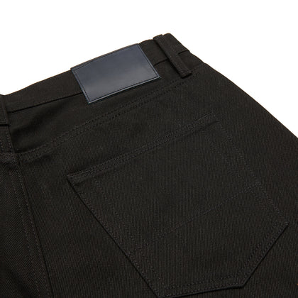 Black Italian Selvedge Denim Jeans Image 1