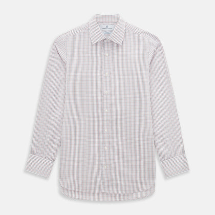 Red and Blue Multi Check Mayfair Shirt
