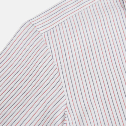Red and Blue Double Stripe Westminster Shirt Image 5