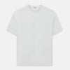 View 1 of product Turnbull & Asser’s White Short-Sleeve T-shirt, shown on a white background, features a classic crew neck and minimalist design without logos or patterns—ideal for versatile everyday wear.