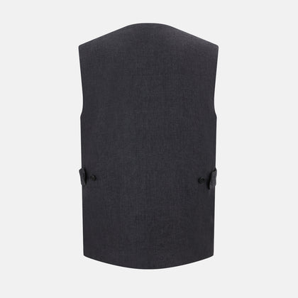 Ash Linen Twill Waistcoat Image 2