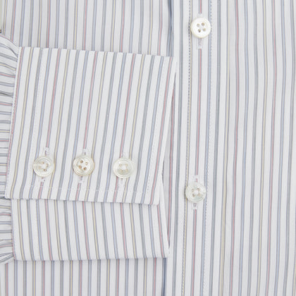 Multicoloured Music Stripe Mayfair Shirt Image 3