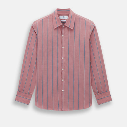 Red Track Stripe Westminster Shirt