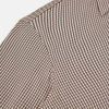 View 6 of product The Turnbull & Asser Burgundy Micro Check Westminster Shirt is a long-sleeved button-up with a classic collar and tailored fit, featuring a subtle micro check pattern, shown against a white background.