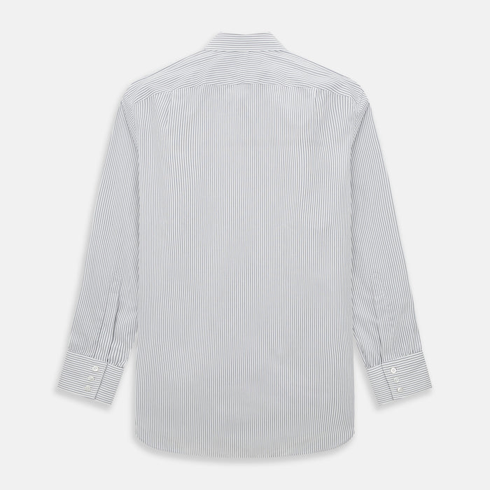 Navy Music Stripe Mayfair Shirt Image 2