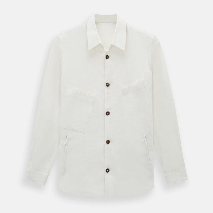 Vanilla Linen Holland Shacket