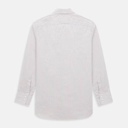 Red and navy Check Windsor Shirt Image 2