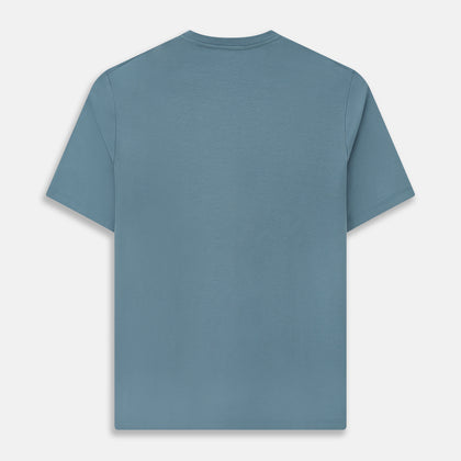 Pale Blue Short-Sleeve T-shirt Image 2